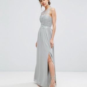 ASOS little mistress lace maxi size 6